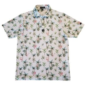Bad Birdie Bahamas Flamingo Men's Shirt
